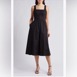 Chelsea28 Corset Midi Dress